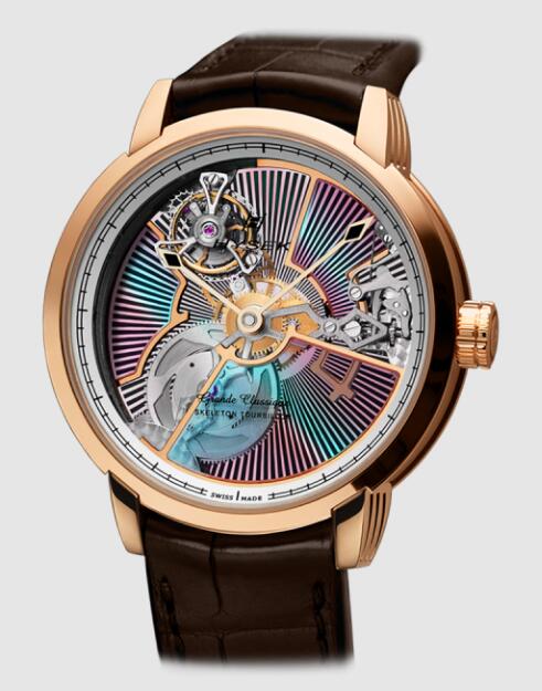 Hysek Replica Watch Exclusive Creations Io Skeleton Tourbillon IO4525R07